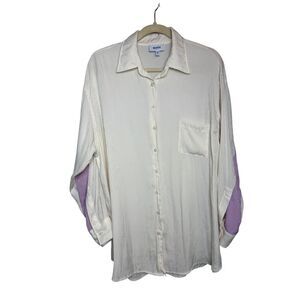 KOCH Long Sleeve Button Down Blouse Women's Sz. M